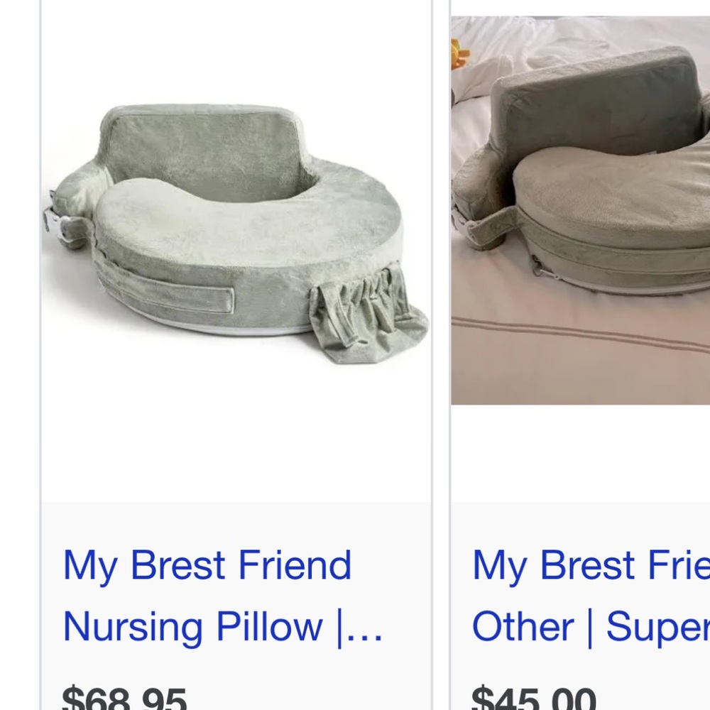 NWT MY BREAST FRIEND NURSING PILLOW